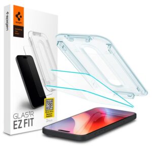 Protective glass Spigen  Spigen Glas.tR EZ Fit Tempered Glass for iPhone 16 Pro Max / 17 Pro Max - 2 pcs. 