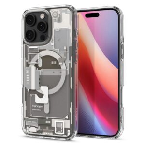 Чехол на заднюю панель Spigen  Spigen Ultra Hybrid Mag case with MagSafe Zero One for iPhone 16 Pro Max - titanium 