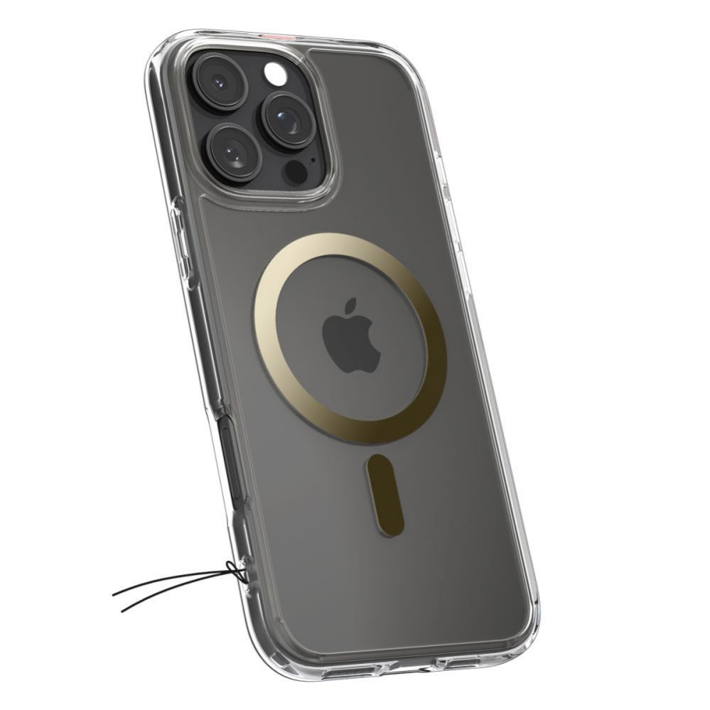 Back panel cover Spigen Spigen Ultra Hybrid Mag Case with MagSafe for iPhone 16 Pro Max - Gold