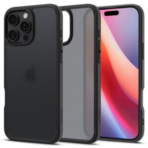 Aizmugurējais vāciņš Spigen  Spigen Ultra Hybrid Case for iPhone 16 Pro Max - Black 