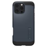 Чехол на заднюю панель Spigen  Spigen Tough Armor MagSafe Case with Stand for iPhone 16 Pro Max - Dark Gray 