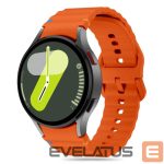 Другой аксессуар для телефона Tech-Protect  Tech-Protect Silicone Sport Strap for Samsung Galaxy Watch 4 / 5 / 5 Pro / 6 / 7 / FE - Orange 