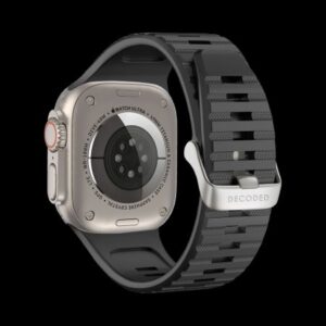 Other Phone Accessory Decoded  Decoded Ultra Traction Silicone Strap for Apple Watch 49 / 45 / 44 / 42 mm Gen 1-9 - SE - Black 