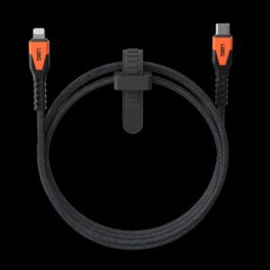 Cits mobilo telefonu aksesuārs UAG  UAG Rugged Cable USB-C - Lightning 30W 1.5 m - orange 