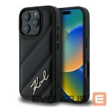 Other Phone Accessory Karl Lagerfeld Apple Karl Lagerfeld Quilted Signature iPhone 16 Pro Max Case - Black 