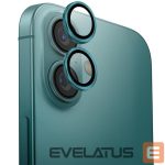 Other Phone Accessory UNIQ  Uniq Optix Aluminum Camera Lens Protector with Applicator for iPhone 16 / iPhone 16 Plus - Green 