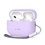 Dėklai ausinėms Tech-Protect Apple AirPods Pro 1 / 2 Silicone Case Purple