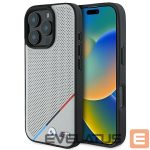 Other Phone Accessory BMW  BMW M Perforated Tricolor Line MagSafe Case for iPhone 16 Pro - Gray 