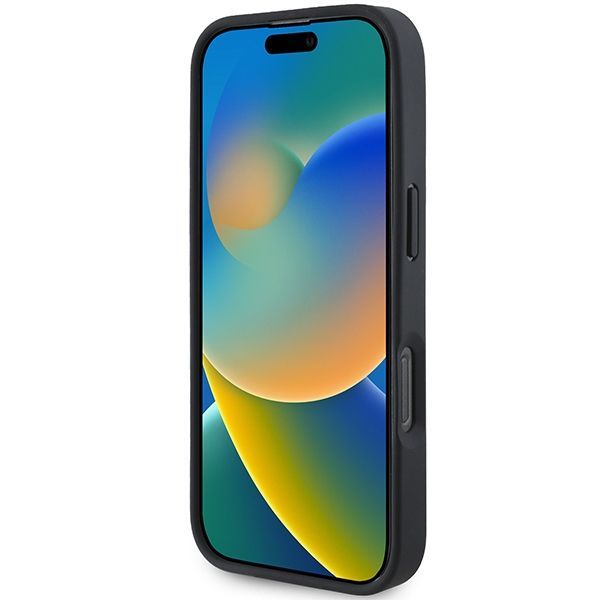 Muu telefoni lisavarustus BMW BMW M Perforated Tricolor Line MagSafe Case for iPhone 16 Pro - Black