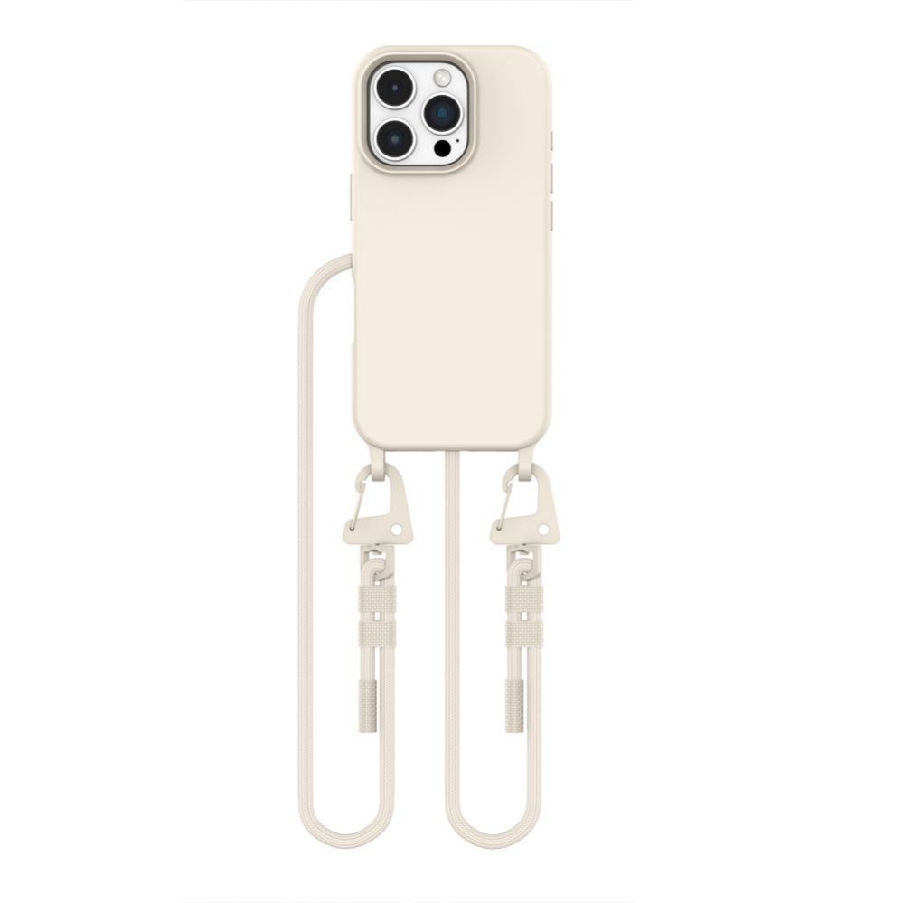 Other Phone Accessory Tech-Protect Tech-Protect MagNecklace MagSafe Case for iPhone 16 Pro Max - Beige