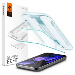 Cits mobilo telefonu aksesuārs Spigen  Spigen Glas.tR EZ Fit Tempered Glass with Applicator for Google Pixel 9 / 9 Pro (2 pcs.) 