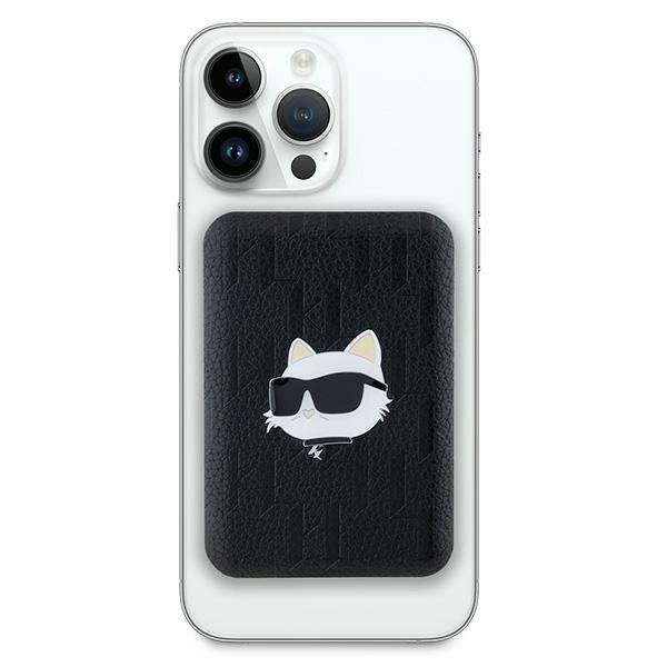 Muu telefoni lisavarustus Karl Lagerfeld Karl Lagerfeld Powerbank inductive KLPB5FPGKSCHHK 16W 5000mAh black/black Choupette Head Pin MagSafe