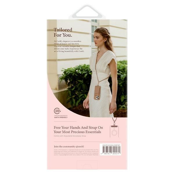 Other Phone Accessory UNIQ Uniq Coehl Creme iPhone 16 Pro 6.3" Magnetic Charging case gray/taupe gray