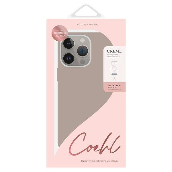Muu telefoni lisavarustus UNIQ Uniq Coehl Creme iPhone 16 Pro Max 6.9" Magnetic Charging case gray/taupe gray