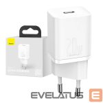 Adapteriai Baseus  Baseus Super Si Quick Charger 1C 20W (white) 