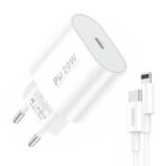 Adapteriai Foneng  Fast charger Foneng 1x USB PD 3.0 EU39 + USB C to Lightning 