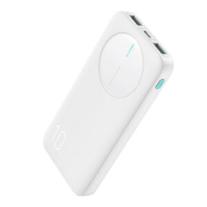 Išorinė baterija Joyroom  Powerbank Joyroom JR-PBF12 10000mAh 2.4A 2x USB-A 1x USB-C - white 