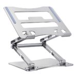 Kitas telefono priedas Wozinsky  Laptop stand Wozinsky WRS-CPY75DSS aluminum + Free! smartphone stand - silver 