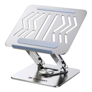 Other Phone Accessory Wozinsky  Laptop stand Wozinsky WRS-CPY84SS aluminum + Free! smartphone stand - silver 
