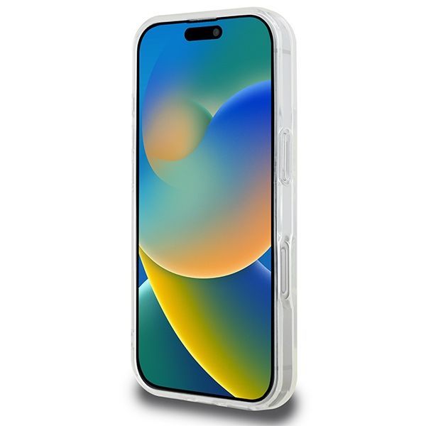 Muu telefoni lisavarustus Karl Lagerfeld Karl Lagerfeld IML Metal Karl Head MagSafe Case for iPhone 16 Pro - White