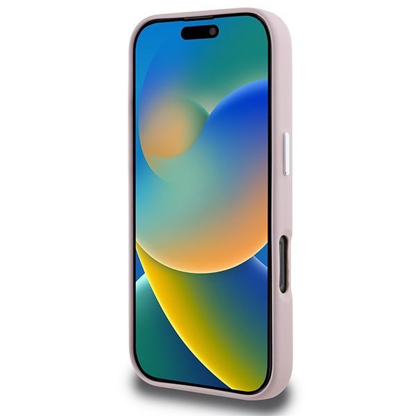 Other Phone Accessory Karl Lagerfeld Karl Lagerfeld FW Metal Plate MagSafe iPhone 16 Pro Case - Pink