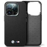 Muu telefoni lisavarustus BMW  BMW M Edition Kevlar Wrapped Metal iPhone 16 Pro Max Case - Black 