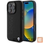 Other Phone Accessory BMW  BMW Leather Hot Stamp MagSafe iPhone 16 Pro Case - Black 