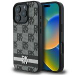 Muu telefoni lisavarustus DKNY  DKNY Checkered Pattern & Printed Stripes case for iPhone 16 Pro Max - black 