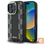 Cits mobilo telefonu aksesuārs DKNY  DKNY Checkered Pattern Magsafe iPhone 16 Pro Case - Black 