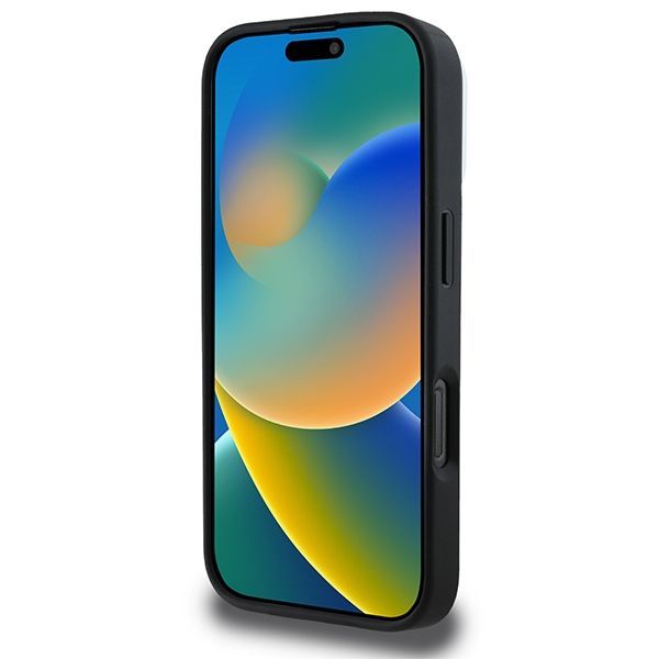 Other Phone Accessory DKNY DKNY Plain Silver Logo MagSafe iPhone 16 Pro Case - Black