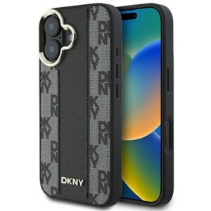 Muu telefoni lisavarustus DKNY  DKNY Checkered Pattern Magsafe iPhone 16 Plus Case - Black 