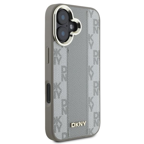 Kitas telefono priedas DKNY DKNY Checkered Pattern Magsafe iPhone 16 Case - Beige
