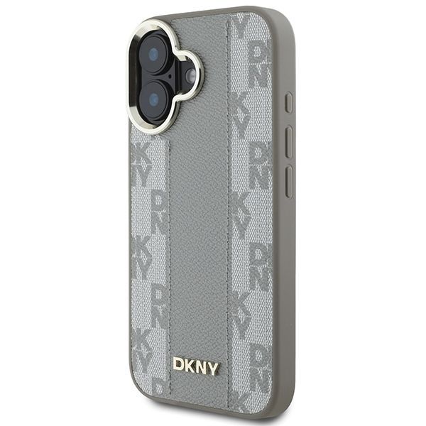 Kitas telefono priedas DKNY DKNY Checkered Pattern Magsafe iPhone 16 Case - Beige