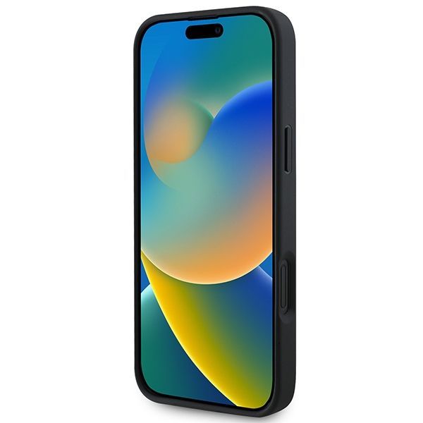 Muu telefoni lisavarustus Guess Guess Saffiano Peony Classic Logo MagSafe case for iPhone 16 - black