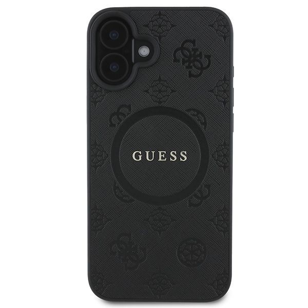 Muu telefoni lisavarustus Guess Guess Saffiano Peony Classic Logo MagSafe case for iPhone 16 - black