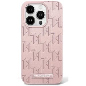 Kitas telefono priedas Karl Lagerfeld  Karl Lagerfeld Hot Stamp Magsafe iPhone 16 Pro Case - Pink 