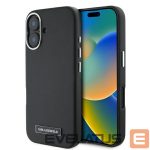 Other Phone Accessory Karl Lagerfeld  Karl Lagerfeld FW Metal Plate MagSafe iPhone 16 Case - Black 