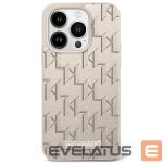 Muu telefoni lisavarustus Karl Lagerfeld  Karl Lagerfeld Hot Stamp Magsafe iPhone 16 Case - Beige 