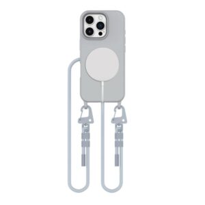 Other Phone Accessory Tech-Protect  Tech-Protect MagNecklace MagSafe Case with Lanyard for iPhone 16 Pro - Gray 