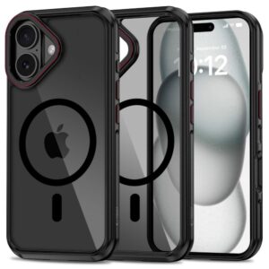 Other Phone Accessory Tech-Protect  Tech-Protect MagHybrid MagSafe iPhone 16 Case - Black 