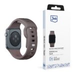 Другой аксессуар для телефона 3MK  3mk Silicone Watch Strap for Apple Watch 42 / 44 / 45 / 49 mm - brown 