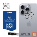 Other Phone Accessory 3MK  3mk Lens Pro Full Cover Camera Protector for iPhone 16 Pro / 16 Pro Max 