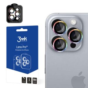 Cits mobilo telefonu aksesuārs 3MK  Apple iPhone 16 Pro /16 Pro Max- 3mk Lens Protection Pro Rainbow 