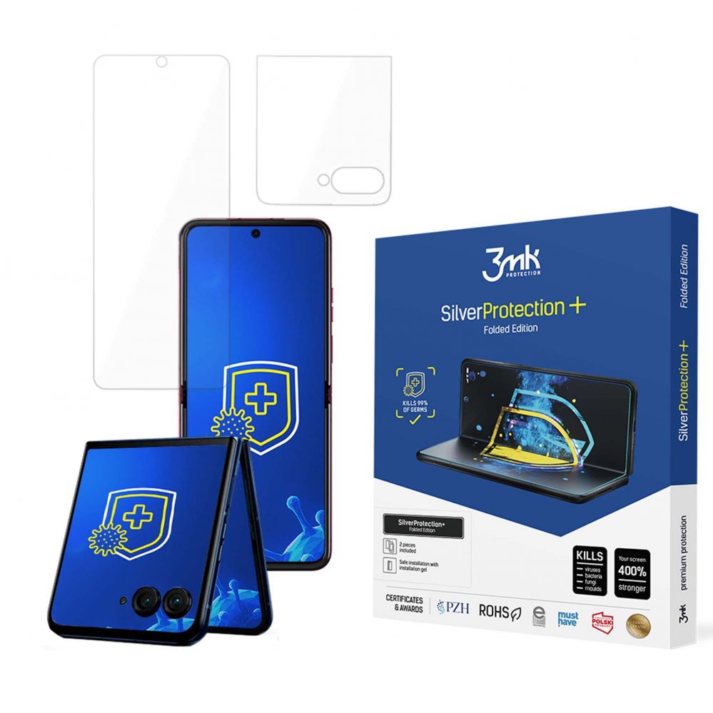 Other Phone Accessory 3MK Antibacterial Protective Film 3mk SilverProtection+ Folded Edition for Motorola Razr 50