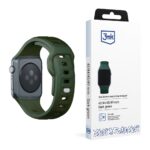 Другой аксессуар для телефона 3MK  3mk Silicone Watch Strap for Apple Watch 42 / 44 / 45 / 49 mm - green 