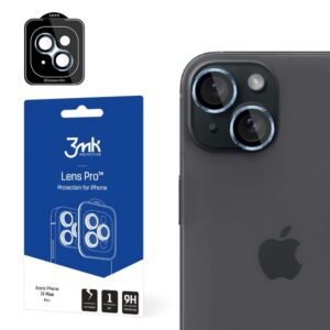 Cits mobilo telefonu aksesuārs 3MK  Apple iPhone 15 Plus - 3mk Lens Protection Pro Blue 