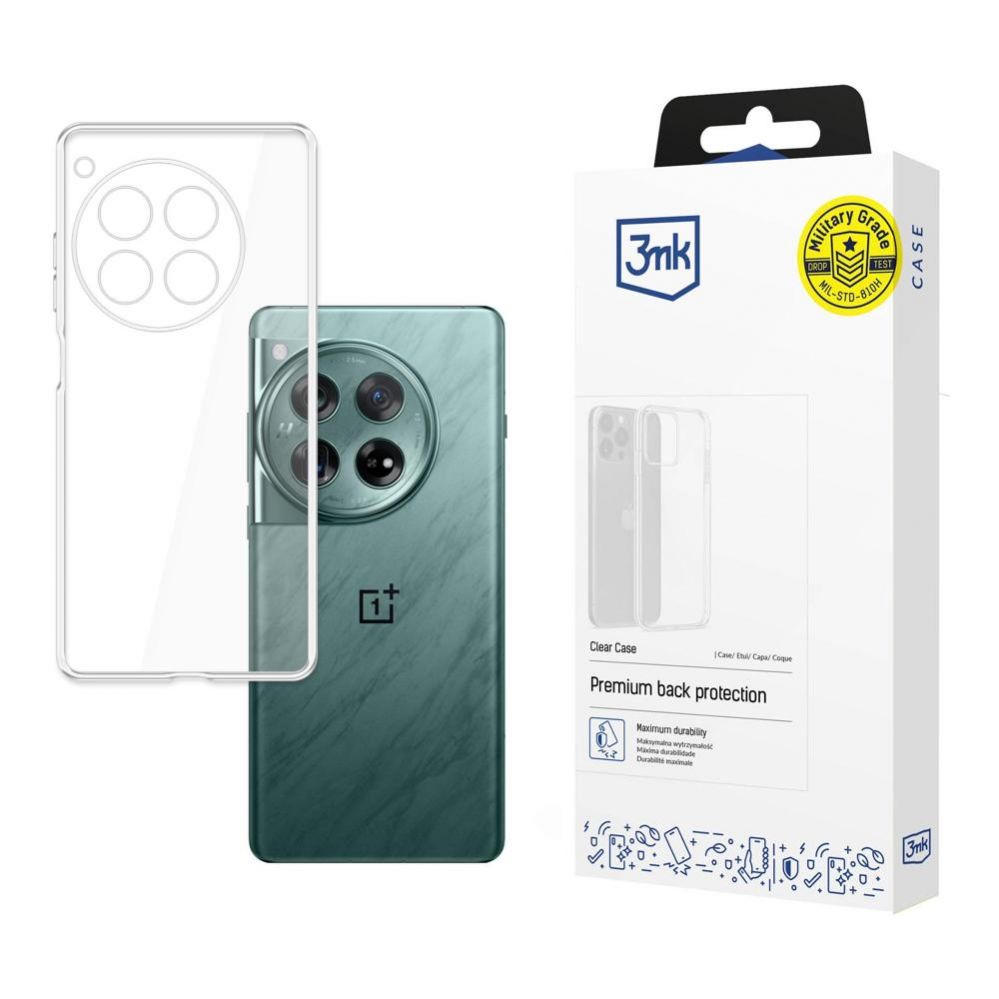 Muu telefoni lisavarustus 3MK OnePlus 12 - 3mk Clear Case