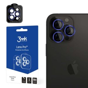Cits mobilo telefonu aksesuārs 3MK  Apple iPhone 15 Pro - 3mk Lens Protection Pro Royal Blue 
