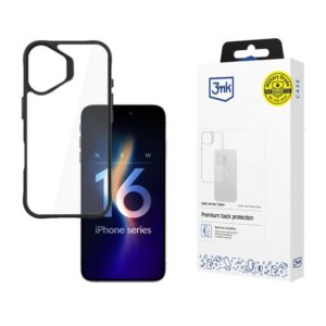 Cits mobilo telefonu aksesuārs 3MK  Apple iPhone 16 Plus - 3mk Satin Armor Case+ 