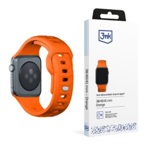 Other Phone Accessory 3MK  38/40/41 mm Orange - 3mk Silicone Watch Strap for Apple 